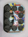 New Wilton Ultra Bake 3 12 Cavity Boy Cookie Pan #2105-0821D Rr. Fixed Price $16.95.