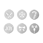 Wilton 6-PIECE Fit Right Holiday Cookie Disc Set Fast Usa Ship. Fixed Price $27.23.