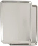 Nordic Ware Naturals Half Sheet Pan Usa Made Aluminum, 2-PACK. Fixed Price $41.60.