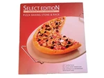Select Edition Premium Bakeware Pizza Baking Stone And Rack 14 3/4" Jumbo. Fixed Price $31.50.