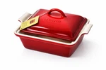 Creuset Heritage 23CM Square Casserole Dish With Lid 2.5 Qt / Ceris. Fixed Price $84.95.