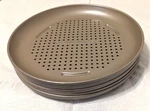 Set Of 8 Calphalon 7 Mini Pizza Pans Non-stick Surface Over Steel. Fixed Price $14.95.