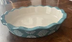 Wisenvoy Pie Pan Ceramic Dish Plate. Fixed Price $24.00.