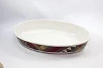 Studio Nova Palm Desert Oval Baking Dish 14-3/4". Fixed Price $19.99.