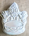 Vintage Wilton Disney Donald Duck Cake Form Pan 502-3681 14.5". Fixed Price $12.99.