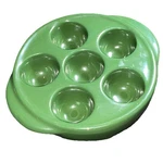 Vintage Green Glaze Bel Terr Usa Escargot Stoneware Pottery Dish 91154 Cookware. Fixed Price $15.95.