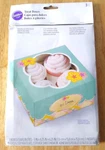Wilton Treat Boxes 3 Count 6.25 Holds 4 Cupcakes Each- New. Fixed Price $6.25.