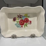 Pioneer Woman Flea Market Floral Stoneware Casserole Baking Dish 12" X 8" 3". Fixed Price $27.00.