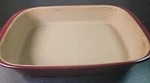 Pampered Chef 1338 Cranberry Dish 9X13 Baker Stone Casserole Pan. Fixed Price $44.99.