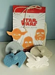 William Sonoma Star Wars Pancake Molds &cookie Cutters Yoda Vader Trooper Ships. Fixed Price $24.00.