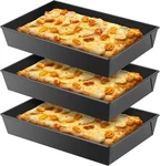 Pcs Detroit Style Pizza Pan 10 X 14 2.36 Inch In, Black. Fixed Price $53.23.
