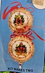 Holiday Industries Walco Christmas Tree Ball Makes 2 Sequin Bead Ornament Kit. Fixed Price $34.42.