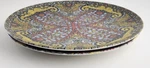 Set Of 2 Arthur Krupp Porcelain Multicolor Dinner Dish Plates. Fixed Price $45.00.