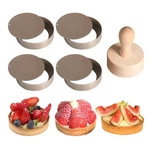 Kalaien 4 Packs Mini Tart Pans With Removable Bottom 3 Reusable Nonstick Egg.... Fixed Price $31.70.