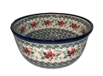 Polish Pottery Mixing Serving Bowl Zaklady Boleslawiec Large 10. Fixed Price $89.99.