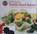 Norpro Set Of 2 Nonstick Tortilla Bowl Bakers Nib. Fixed Price $7.99.