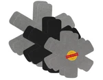 Pot & Pan Protectors (6-PACK), 14"-18", Black/gray Stack Organize Cookware. Fixed Price $34.69.