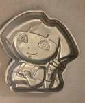 Wilton Dora The Explorer Cake Pan 2105-6305. Fixed Price $7.50.