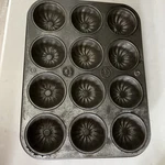Vintage Ekco Muffin Cupcake Pan Tin 1120 Chicago Kitchen Baking Tool. Fixed Price $14.50.