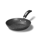 The Rock By Starfrit 9.5 Fry Pan With Bakelite Handle, Black. Fixed Price $42.86.