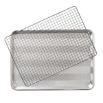 Nordic Ware Prism Half Sheet Pan With Oven-safe Nonstick Grid. Fixed Price $35.99.