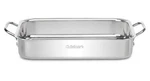 Cuisinart Chef Classic 13.5 Stainless Steel Lasagna Pan 7117-135. Fixed Price $39.99.