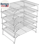 Cooling Rack, 5-TIER Stainless Steel Stackable Baking Cooking Racks For. Fixed Price $42.71.