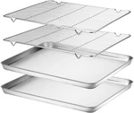 Wildone Baking & Set 2 Sheets + , Stainless Steel Cookie Pan. Fixed Price $46.45.