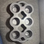 Nordic Ware Grand Popover Baking Pan 6 Serving Deep Cup Treats. Fixed Price $23.75.
