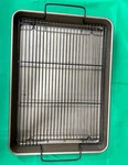 Nordic Ware Gold High Sided Half Sheet With Wire Rack. Fixed Price $19.94.