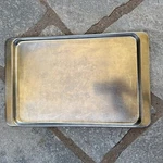 Revere Ware Baking Pan Stainless Cookie Sheet Serving Tray Roaster 9X13X.75 2513. Fixed Price $109.99.