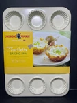 Nordic Ware 12-CUP Tartlette Heavyweight Aluminum Nonstick Coated Baking Pan A6. Fixed Price $14.99.