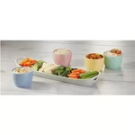 Bico Stoneware 5 Piece Serving Set. Fixed Price $18.00.