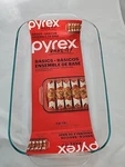 Pyrex Basics 2 Quart Glass Baking Dish, Clear 7.1" 11.1" 1.7" New. Fixed Price $23.99.