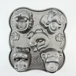 Nordic Ware Hungry Animals Cake & Ice Cream Pan Lion Alligator Monkey Hippo. Fixed Price $25.00.
