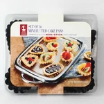 Set Of 36 Roshco Bakers Advantage Mini Fluted Cake Pans Steel Non-stick Bakeware. Fixed Price $15.29.