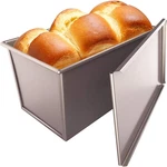 Chefmade Pullman Loaf Pan With Lid, 1LB Dough Capacity Non-stick Rectangle Flat. Fixed Price $34.05.