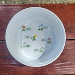Anchor Ovenware Fiore Souffle Dish 1.5 Qt Ceramic Floral Microwave Safe. Fixed Price $14.00.