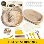 Bavify Sourdough Starter Kit With Proofing Baskets & Baking Tools. Fixed Price $61.99.