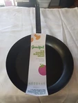 Goodful Black Pre-seasoned Carbon Steel 12-INCH Fry Pan, Charcoal. Fixed Price $34.99.