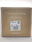 Corningware French White 12-PC Ceramic Bakeware. Fixed Price $47.50.