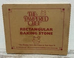 Pampered Chef Ltd #1350 12X15 Rectangular Cooking Stone Pizza Cookies. Fixed Price $35.00.