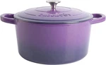 Crock-pot Artisan 2 Pc 7 Quart Enameled Cast Iron Dutch Oven With Lid Lavender. Fixed Price $112.00.