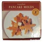 Williams Sonoma Snowflake Pancake Molds Non-stick Cookie Cutters Set Of 3. Fixed Price $10.90.