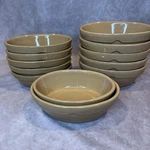 Mason Cash Cane Oval Baker Dish Set Of 12! S1 Stoneware 6PC-14.5CM & 6PC-15.5CM. Fixed Price $125.00.