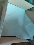 Wax Bagcraft - 500255 16 3/8 (l) 12 1/8 (w) Quilon Treated Pan Liner. Fixed Price $35.00.