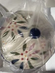 Temptations Old World Vivid 2 Quart Covered Baker With Wire Rack Confetti. Fixed Price $45.00.