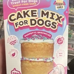 Puppy Cake Mix Puppfetti Sprinkles Wheat-free All Natural Made Usa. Fixed Price $13.99.