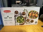 Rubbermaid Duralite 6 Piece Bakeware Set Oven Broiler Extra Light Weight. Fixed Price $30.00.