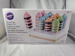 Wilton Cake Pop And Dessert Display Set 12CT Ribbon Not Included Party Decor. Fixed Price $5.85.